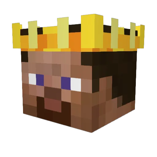 shlawg__ Minecraft avatar head, 3D render