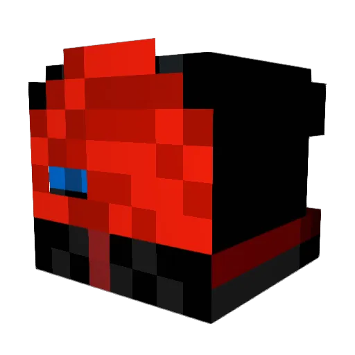 shlimzzey Minecraft avatar head, 3D render