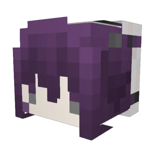 shmc75 Minecraft avatar head, 3D render