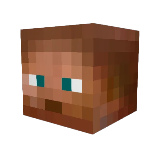 shmity369 Minecraft avatar head, 3D render