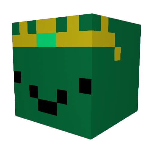 shmunkington Minecraft avatar head, 3D render