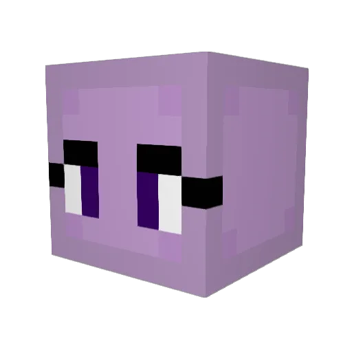shmuzaya Minecraft avatar head, 3D render