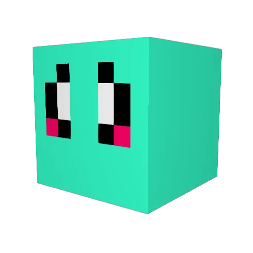 shnarf345 Minecraft avatar head, 3D render
