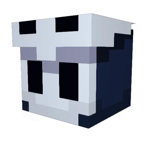 shockerzito Minecraft avatar head, 3D render