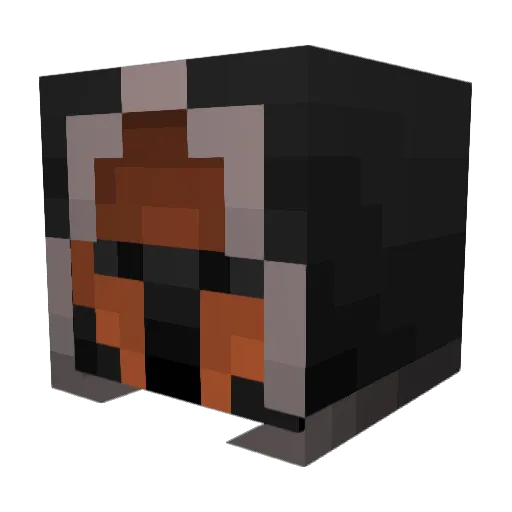 shogiH Minecraft avatar head, 3D render