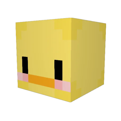 shogidrix Minecraft avatar head, 3D render