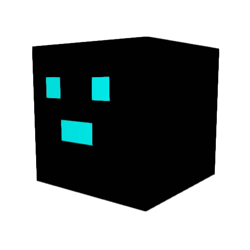 shogunger Minecraft avatar head, 3D render