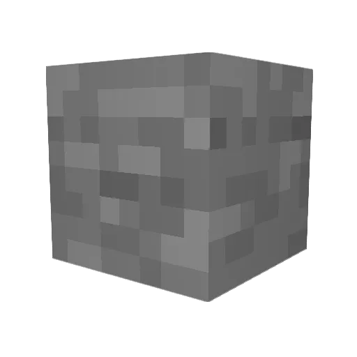 shogunsero Minecraft avatar head, 3D render