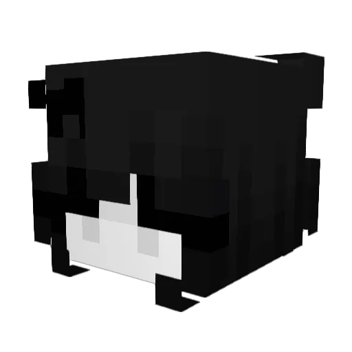 shoiju Minecraft avatar head, 3D render