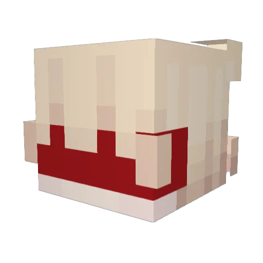 shoker353 Minecraft avatar head, 3D render