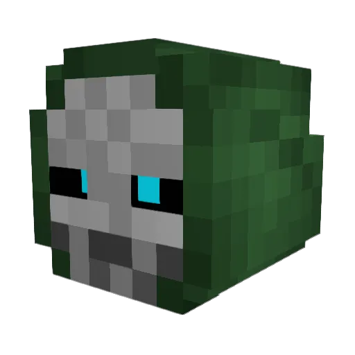 shommie24 Minecraft avatar head, 3D render