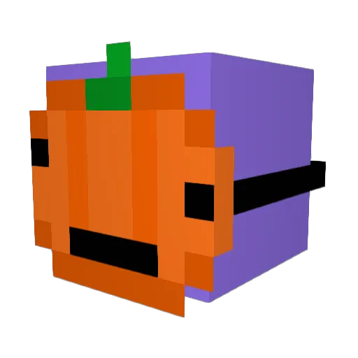 shonkigummies Minecraft avatar head, 3D render
