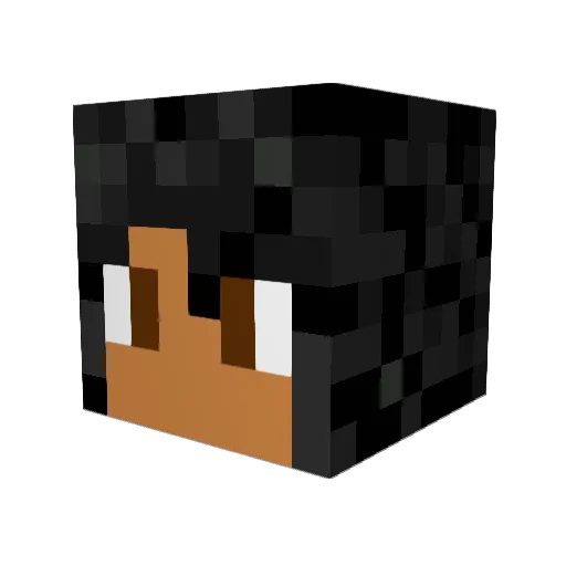 shoon91 Minecraft avatar head, 3D render