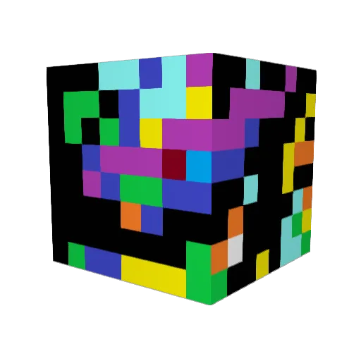 shor7 Minecraft avatar head, 3D render