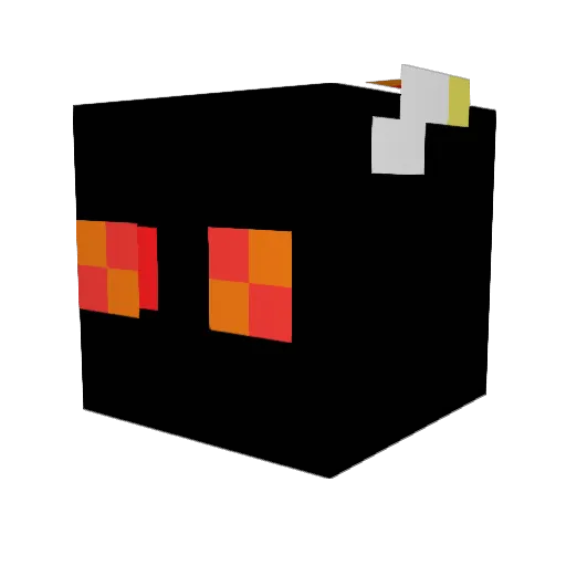 shorboi Minecraft avatar head, 3D render