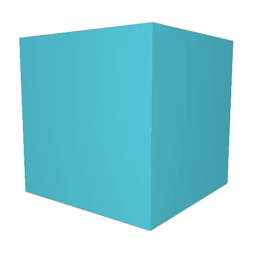 shortNub Minecraft avatar head, 3D render