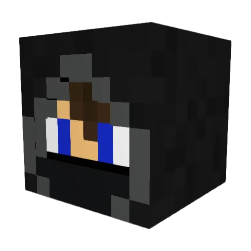 shortstuf1325 Minecraft avatar head, 3D render