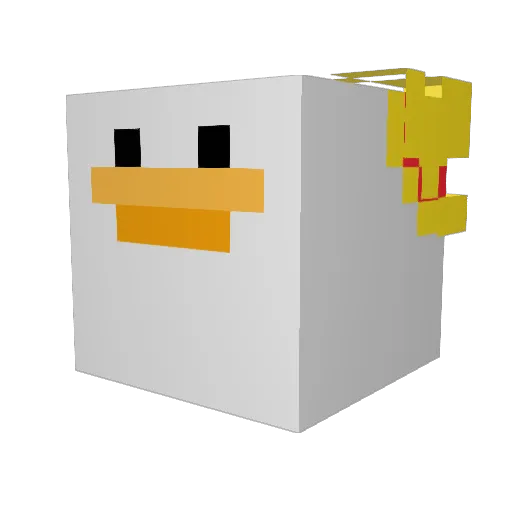 shotm7 Minecraft avatar head, 3D render