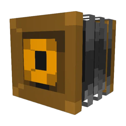 shotreverseshot Minecraft avatar head, 3D render