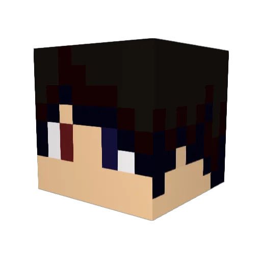 shouya0804 Minecraft avatar head, 3D render