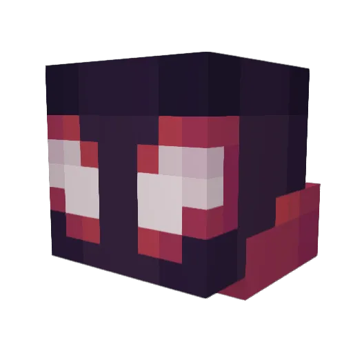 shovam Minecraft avatar head, 3D render