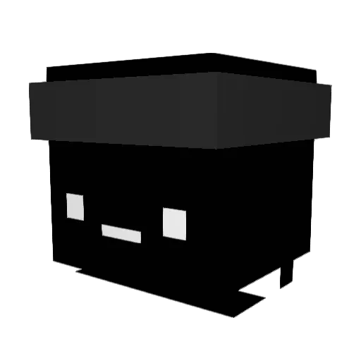 shox212 Minecraft avatar head, 3D render