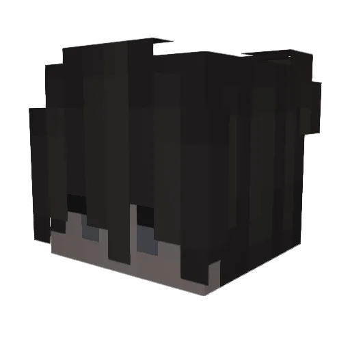 shoyoyo Minecraft avatar head, 3D render