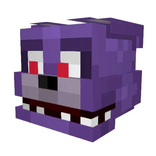 shr0mper Minecraft avatar head, 3D render