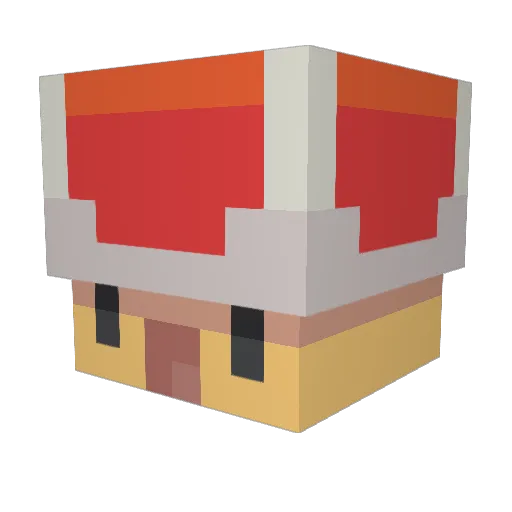 shreckcup Minecraft avatar head, 3D render