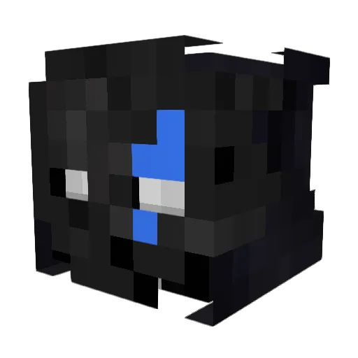 shrekthebeast Minecraft avatar head, 3D render