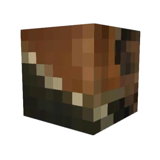 shrerk Minecraft avatar head, 3D render