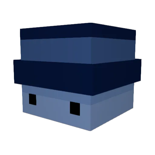 shrimpuu Minecraft avatar head, 3D render
