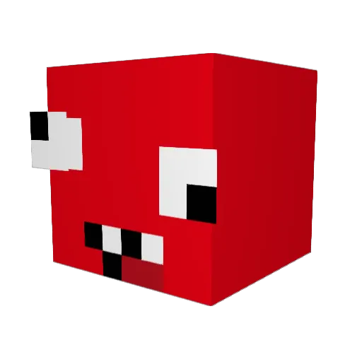 shrinkerisOP Minecraft avatar head, 3D render