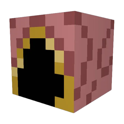 shroomgod_ Minecraft avatar head, 3D render