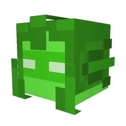 shrug000 Minecraft avatar head, 3D render
