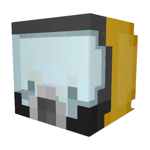 shti1516 Minecraft avatar head, 3D render