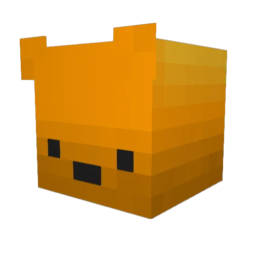 shu5005 Minecraft avatar head, 3D render