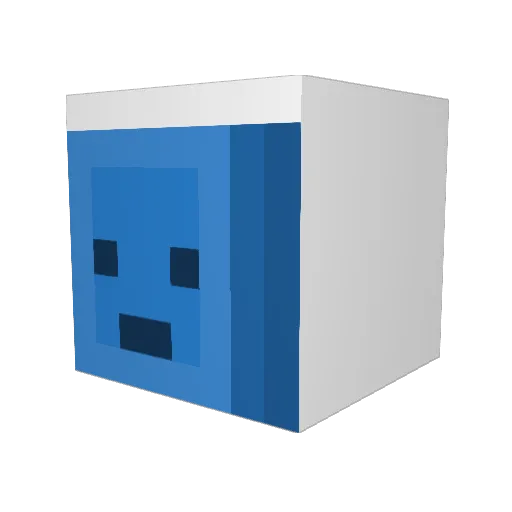 shuma1523 Minecraft avatar head, 3D render