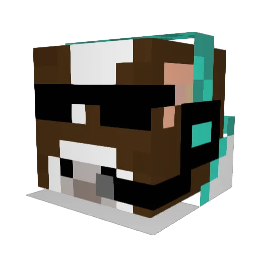 shumilov03 Minecraft avatar head, 3D render