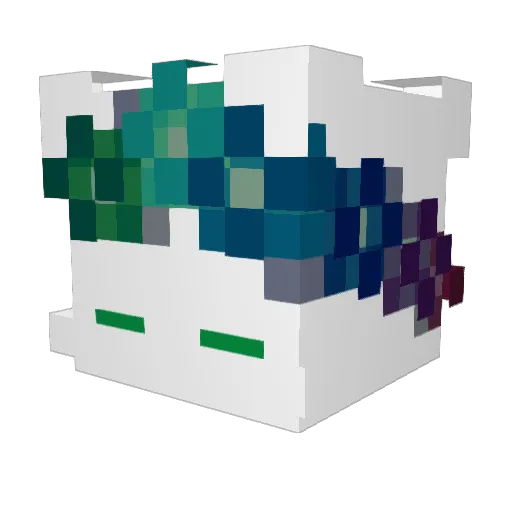 shushi123 Minecraft avatar head, 3D render
