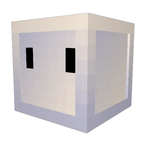 shut3n Minecraft avatar head, 3D render