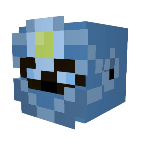 shutan144 Minecraft avatar head, 3D render