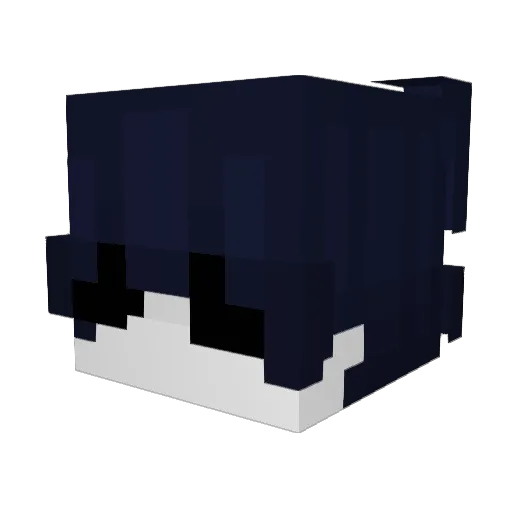 shutupimhighrn Minecraft avatar head, 3D render