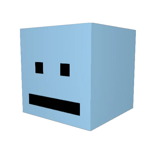 shuu0121 Minecraft avatar head, 3D render