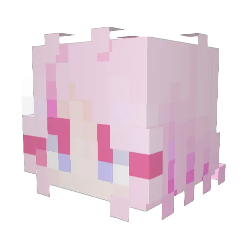 shuurp Minecraft avatar head, 3D render