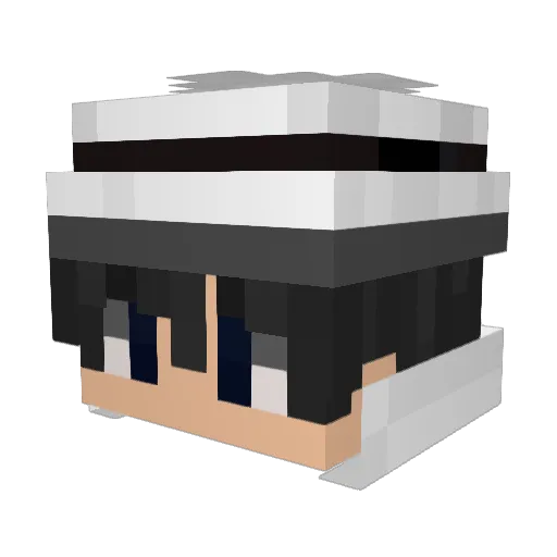 shuwa92 Minecraft avatar head, 3D render