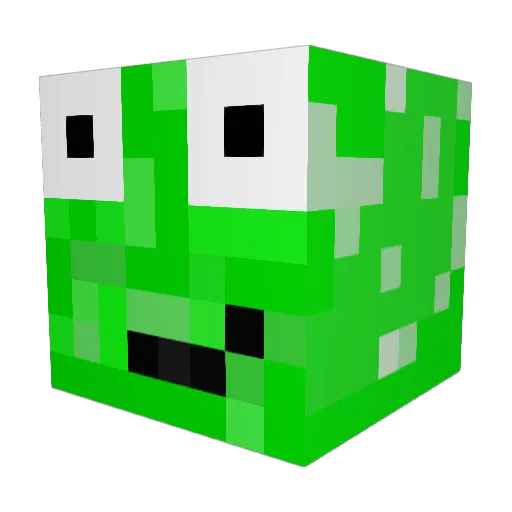 shwaboo Minecraft avatar head, 3D render