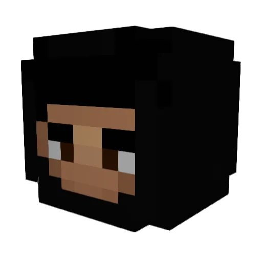 shxh_7531 Minecraft avatar head, 3D render