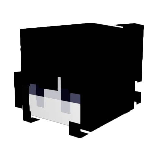 shxmure Minecraft avatar head, 3D render