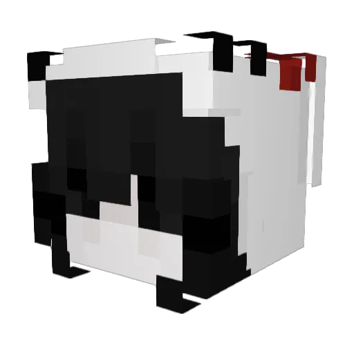 shyallure Minecraft avatar head, 3D render